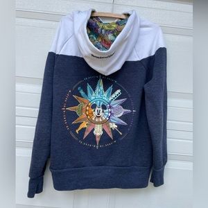 Disney Parks Compass Hoodie, Disney World, Large